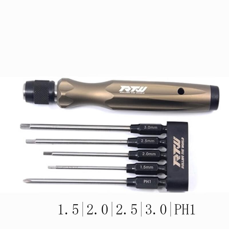 RTW RC Model Hex Screwdriver & Socket Set