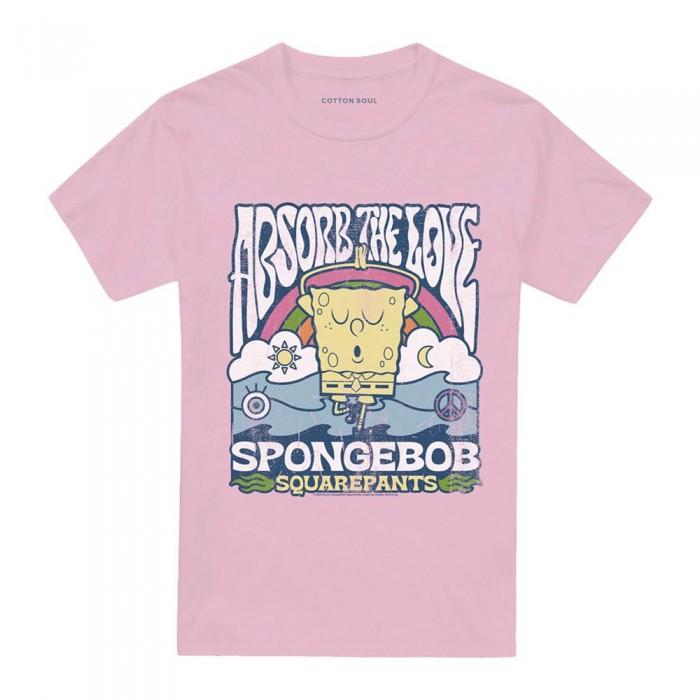 SpongeBob SquarePants Unisex Adult Absorb The Love Poster T-Shirt