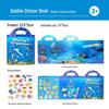 CPC Cross-border Children's Bubble Sticker & Jelly Quiet Puzzle Book - Early Education Toy with CE Certification