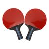 Table Tennis Paddle Set Portable Professional Table Tennis Bats with 3 Balls Storage Bag for Indoor