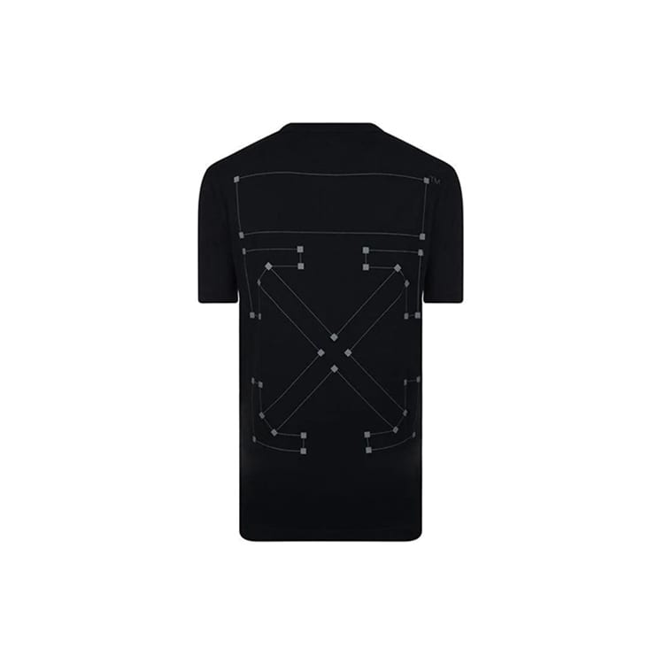 OFF WHITE FW19 T Shirt Men's Black OMAA038E191850011091