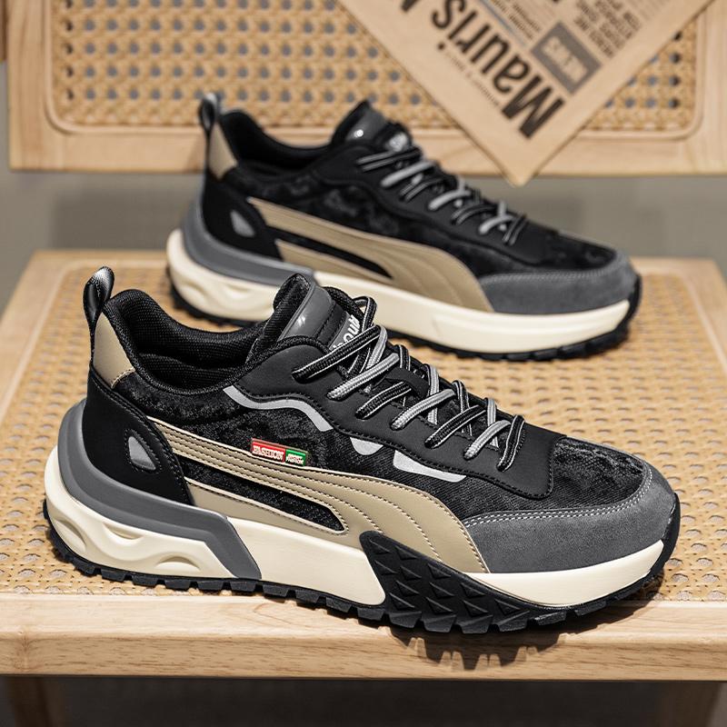 Fashion Men's Casual Shoes Trendy All-match Shoe Anti-slip Wear-resistant Men's Sport Hiking Shoe for Mens Casual Sneakers Shoes Hot