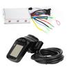 Electric Bicycle Electric Scooter Brushless Controller LCD Display Panel Dial Instrument48V