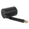 3650 Waterproof 4 Pole NonInductive Brushless Motor Accessory for 1 8 1 10 RC Car (Black)