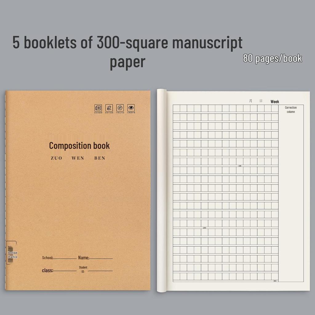 Quaderno Grande per le Classi 1-6: Quaderno di lavoro 300-400 Mesh, Volume 1