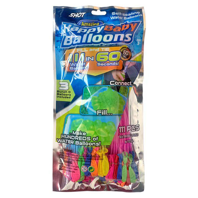 Quick-Fill Water Balloons: Children's Toy for Water Fights