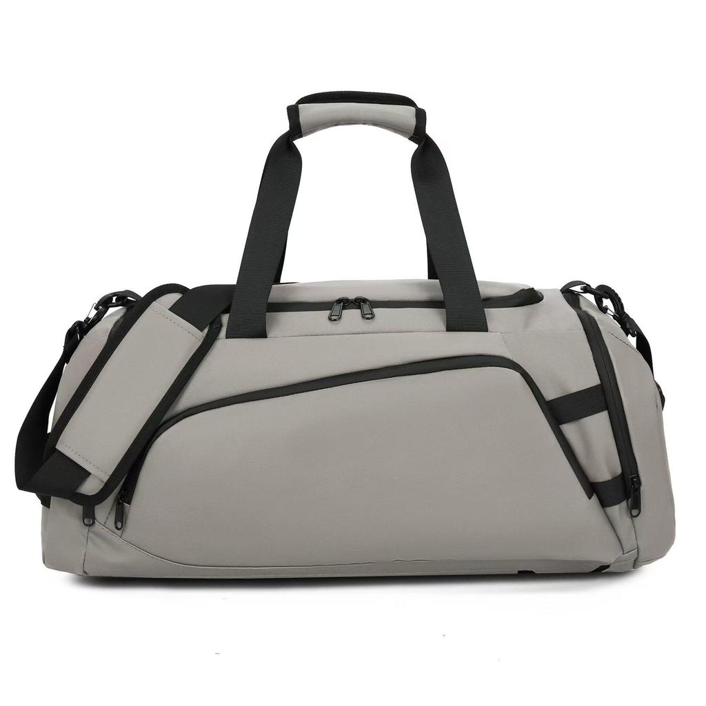 Men's High-End Wear-Resistant Insulated Travel Fitness Bag with Wet/Dry Separation