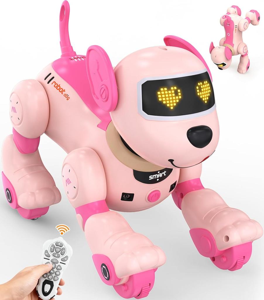 Intelligent Robot Dog Remote Control Electronic Sing Dance Follow Smart Interactive Stunt Music Toy Programmable Puppy Kid Gifts