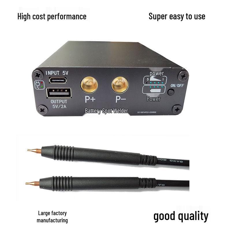Portable Handheld Spot Welder for Mobile Phone Lithium Battery 18650, Nickel Sheet Welding, DIY.