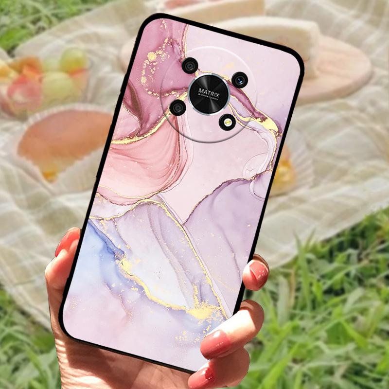 Luxury Fashion Case For Honor Magic4 Lite 5G New TPU Soft Silicone Cover Funda For Huawei Honor Magic 4 Lite Phone Bumper Shell