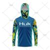 Costum de pescuit cu mânecă lungă din mătase de gheață UPF50 hanorac cu prosop pentru față uscare rapidă respirabil protecție solară tricou subțire LOGO personalizat