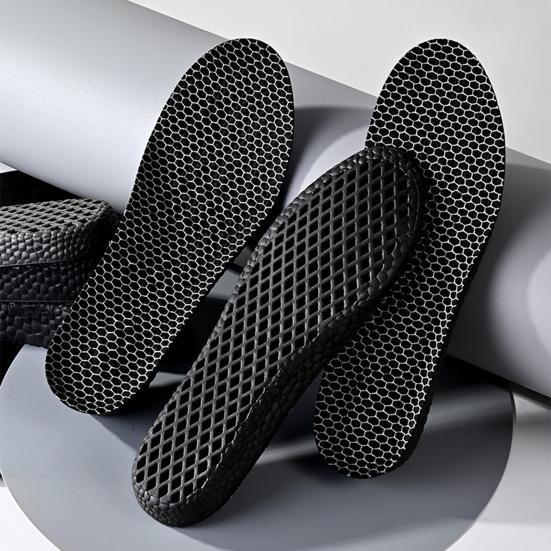Inner Heightening Insole Cushioned Foam for Men Women Shock Absorption Arch Massage Support for Running Walking Fitness