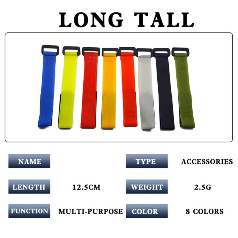 5Pcs Elastic Fishing Tackle Ties Fishing Rod Wrap Strap Casting Rod Holder Strap Belt Fishing Rod Tie Holder Strap