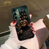 Halloween Pumpkin Bat Phone Case For Samsung Galaxy S26 S25 EDGE S24 S23 S22 S21 S20 FE S10 Ultra PLUS LITE DIY Case Shell Cover