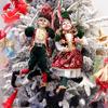 New Christmas Elf Plush Toys Home Decor Couple Elves Holiday Dolls Toy New Year Gift Kids Room Decoration Navidad Natal Xmas