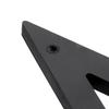 6Inch Stereoscopic House Number Modern Black Acrylic House Letters Mailbox Decor Garden Door Numbers Address Plaque With Nail