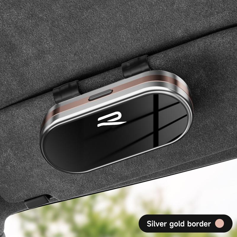 Car Visor Sunglasses Car Glasses Case Glasses Clip Box For VW Golf Tiguan T-Roc Polo Passat ID.4 T-Cross ID.3 Taigo ID.7 Atlas