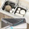 Splash-Proof Kitchen Sink Draining Pad Easy Clean Sink Splash Pad  Bathroom Use