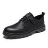Fashion 2025 Men Casual Shoe Business Leather Shoes for Men Trendy Fashionable Men Shoes Retro Versatile Board Shoes