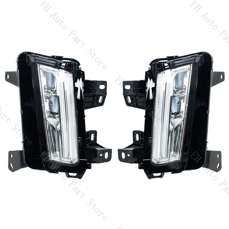 Foglight Foglamp For Cadillac XT5 2017 2018 2019 2020 Car Front Bumper DRL Daytime Running Drive Lamp Fog Light