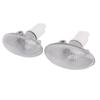 2PCS LED Side Indicator Repeater Light 632574 Side Marker Lamp Set Replacement for Peugeot 206 607 407 1007