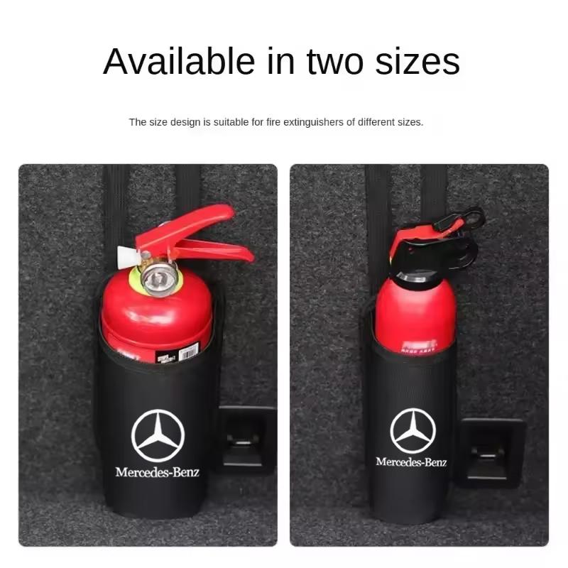 FA03Car Seat Organizer Bag Rear Seat Cup Umbrella Holder Auto Storage Pouch for Mercedes Benz W212 W204 W205 Interior Moulding MSND