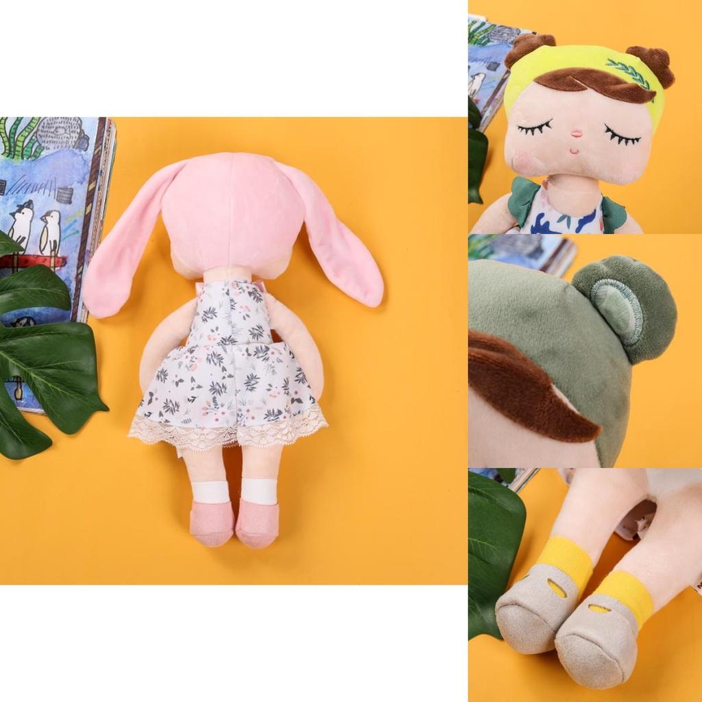 Metoo Stuffed Doll Princess Angela Bunny Plush Soft Rabbit Fashion