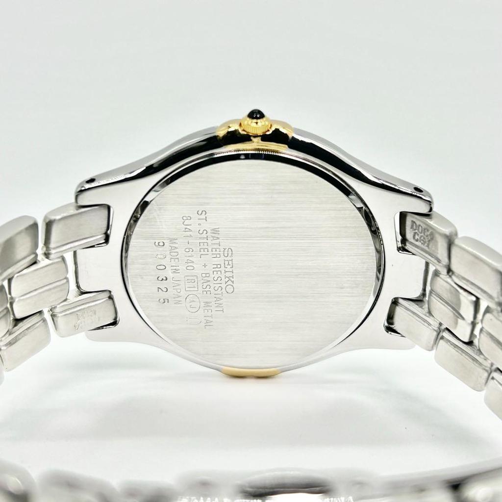[USED] SEIKO DOLCE 8J41-6140 Quartz Wristwatch