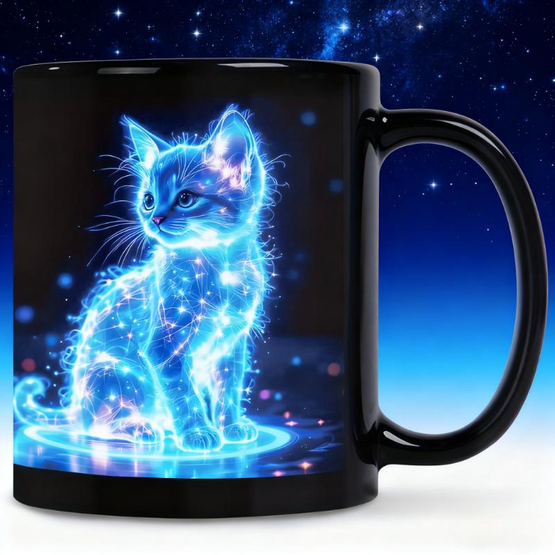 Luxury and Sophisticated Design, Cute Cat-themed Ceramic Mug Coffee Mug Milk Cup Coffee Cup Water Cup Mugs Coffee Cups Cup