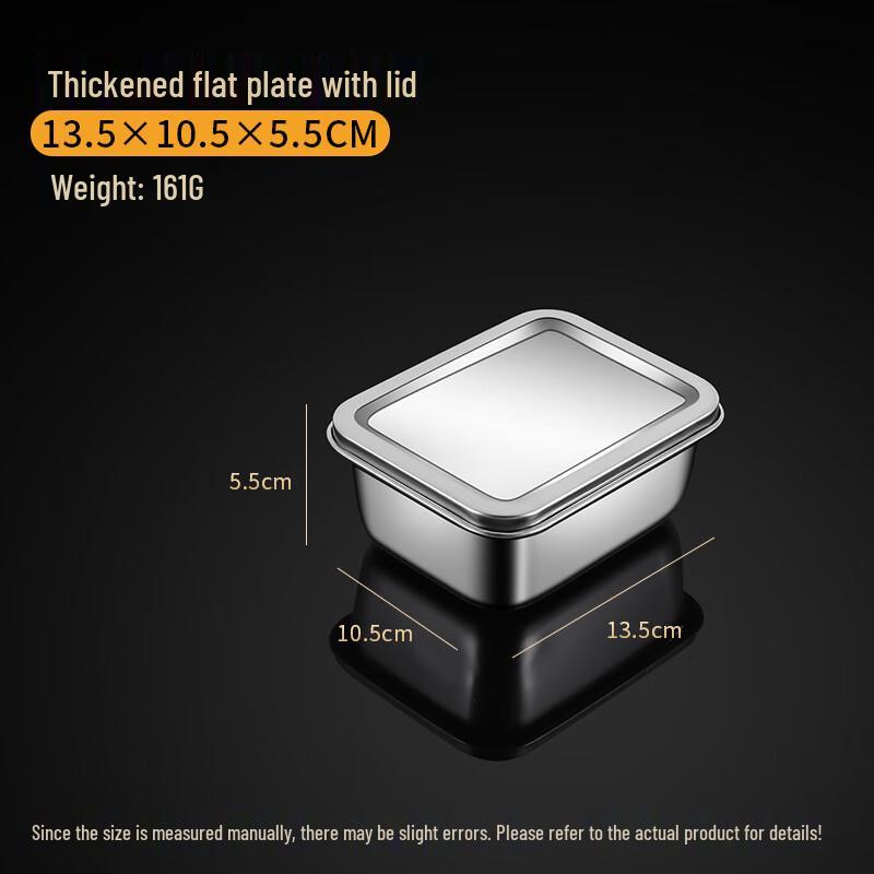 ZISIZ Rektangulär Matlåda i Rostfritt Stål