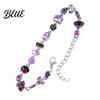 Delicate Chain Bracelet Women Irregular Cubic Zirconia Inlaid Adjustable Length