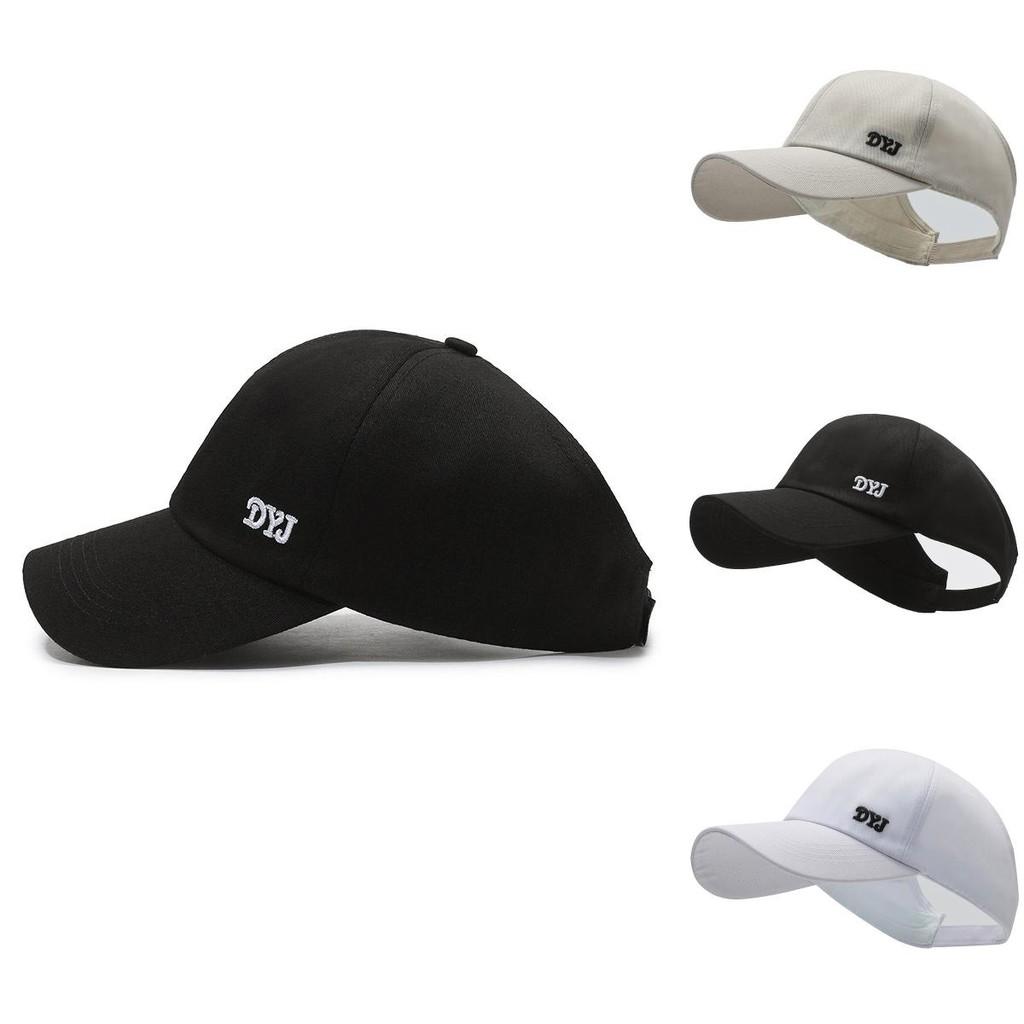 Letter Baseball Dyj Cap Summer Uv Protection Hat Breathable Sport Peaked Caps