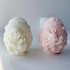 3D Easter Egg Bunny Silicone Candle Mold Decor Clay Resin Soap Mould Handmade Candle Making Fondant Cake Baking Decor