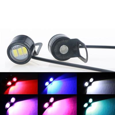 Luz Decorativa de Espelho Retrovisor de Motocicleta 12v 3 Leds Brilho Constante Holofote GW250