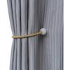 2-Pack  Strong Magnetic Curtain Tiebacks, No Drill Decorative Holder for All Window Drapes, Easy  Install  Home  Decor