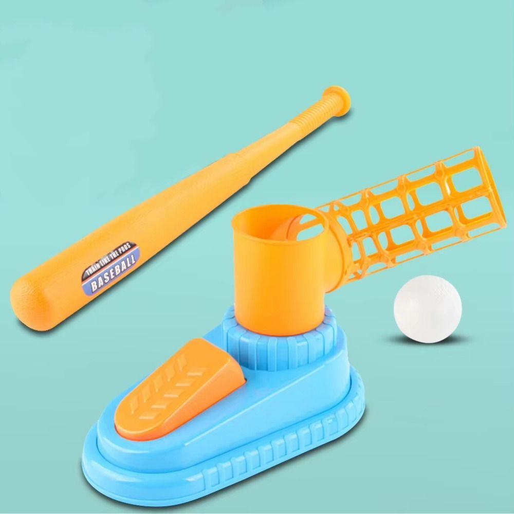 Remote Control Baseball Throwing Machine Colorful Baseball Practice Tool  Training Equipment