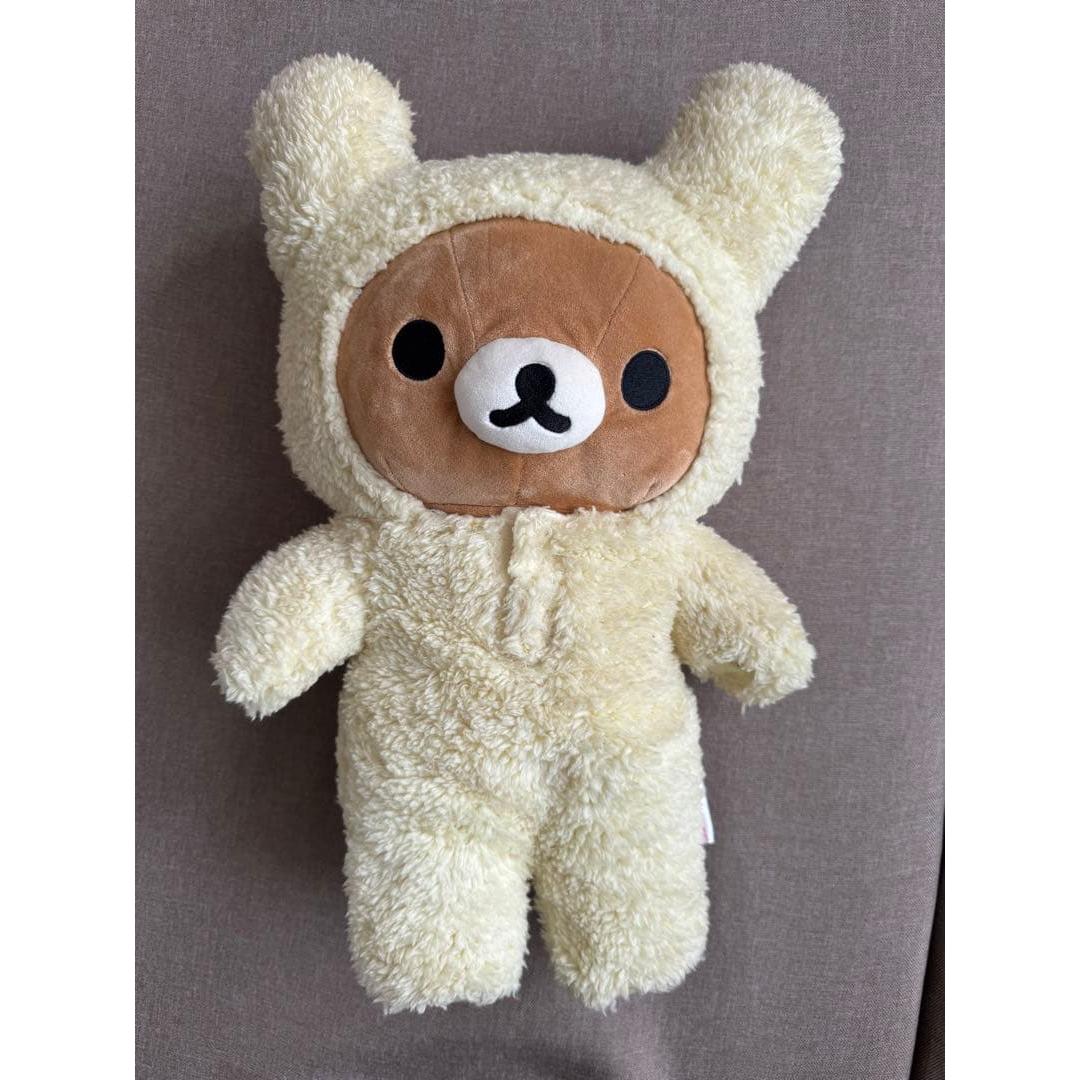 Rilakkuma rabbit strawberry loving stuffed toy