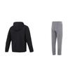Under Armour Versatile Solid Color Loose Fit Hooded Zip-Up Long Sleeve Mid-Waist Elastic Pants Casual Sports Set Unisex Sets 24600408-001+23600703-014