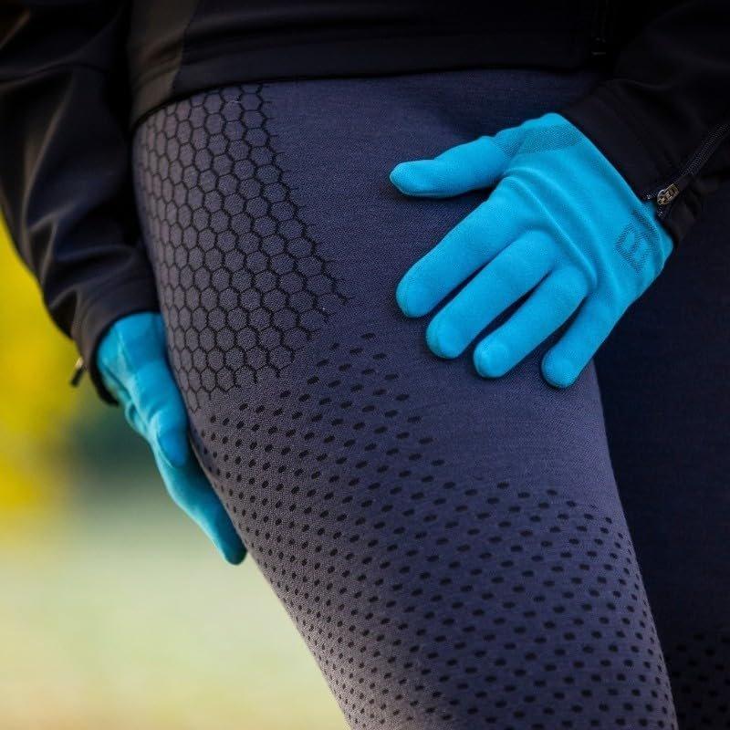 Biotex CALORE LEGGINGS Gray - Seamless Sports Underwear Compression Tights with Merino Wool