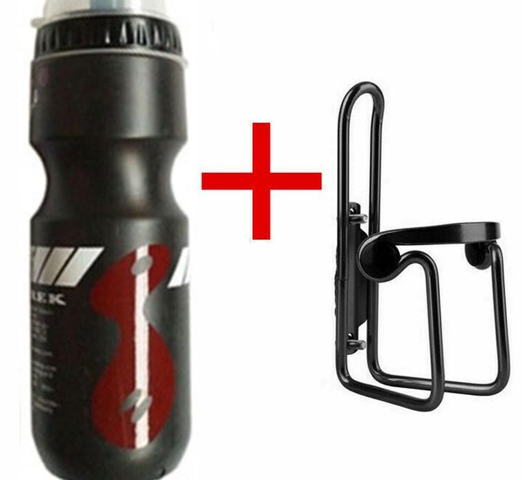 Mountain Bike Water Bottle & Cage Set - Tour de France Cycling Equipment