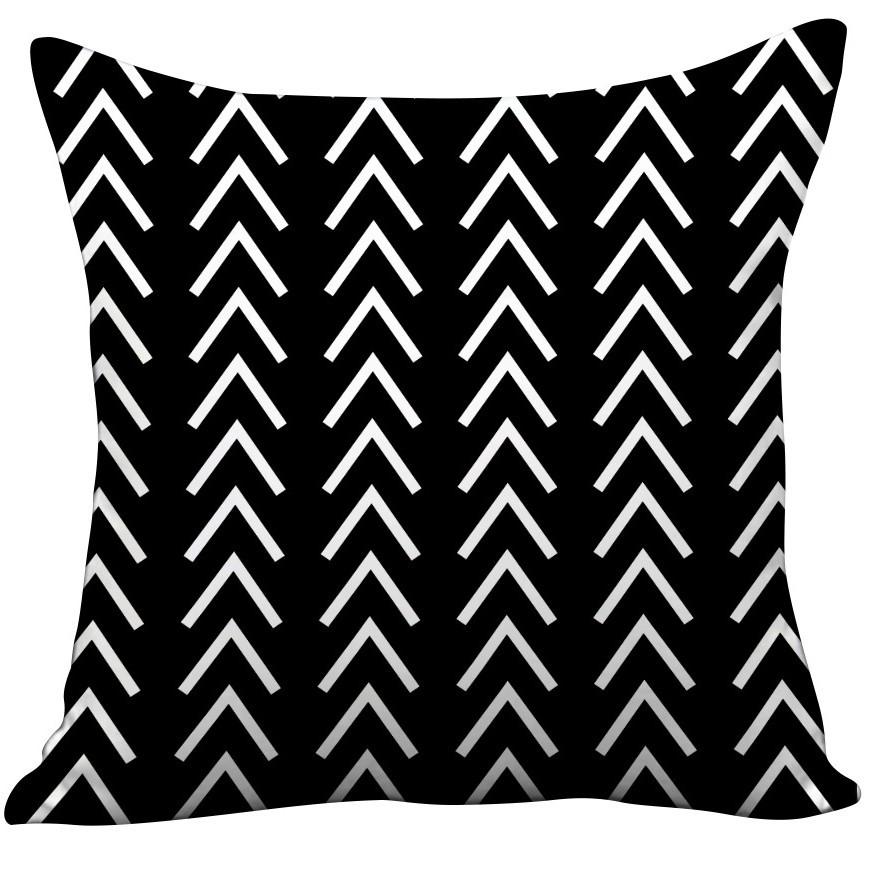 Modern Simple Nordic Style Plush Sofa Pillowcase Small Flower Letter Print Ins Macaron Color Pillowcase