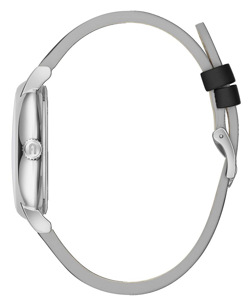 Uhr FURLA EASYSHAPE Weißes Zifferblatt Edelstahl Quarz 38MM Uhr Schmuck Accessoire WW00023006L1 Schwarz [Furla] Damen [Artikel]