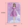 No Cutting Paper Doll House Girl DIY Toy DIY Cute Princess Book Paper Doll Quiet Book  Toy for Kids