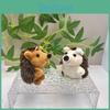 Sweet And Adorable Hedgehog Plush Pendant Keychain Soft Toy Perfect For Children