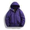 2025 New Graphene Cotton Jacket Smart Heating Jacket Couple Windproof Waterproof Casual Hooded Men's Jacket Trendy Padded Clothes