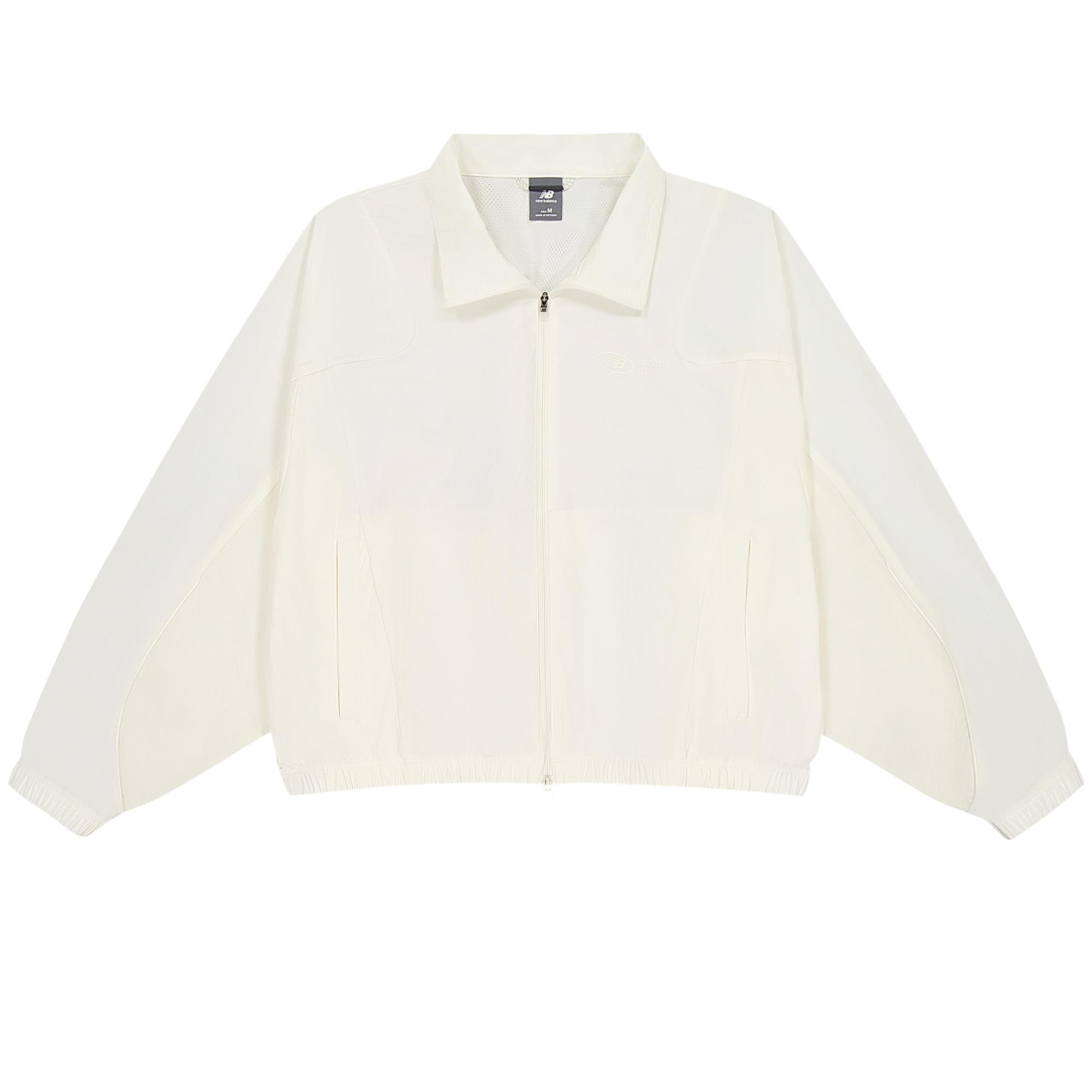 New Balance Sports Club Jacket Women s Ivory White NAF24122-IV XL