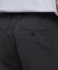 MUSINSA STANDARD Lightweight Relaxed Tapered Hidden Banding Crop Slacks [Gunmetal]