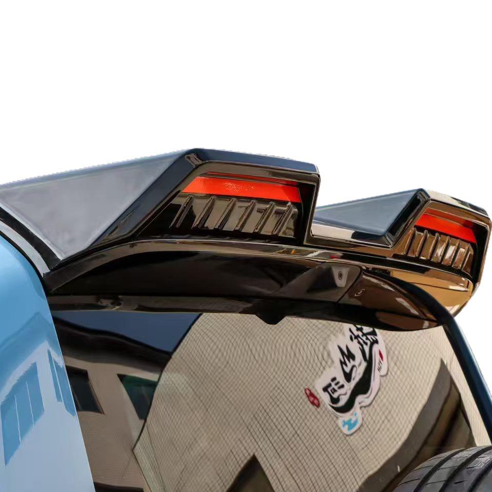 Chery iCAR V27 Sport Rear Spoiler Wing and Wind Deflector Modification Kit