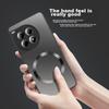 Phone Case OnePlus Ace 3 Pro, OnePlus ACE 3 Pro Protective Cover, Matte Full Coverage Ultra-Thin Shockproof Anti-Fingerprint Simple - Graphite Black