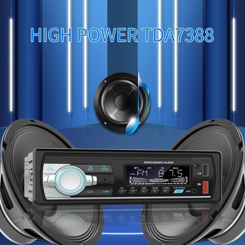 Car SUV LCD Digital Display 12V FM MP3-Player Bluetooth-compatibe USB Auto Stereo-Audio-Stereo In-dash Radio Electronics